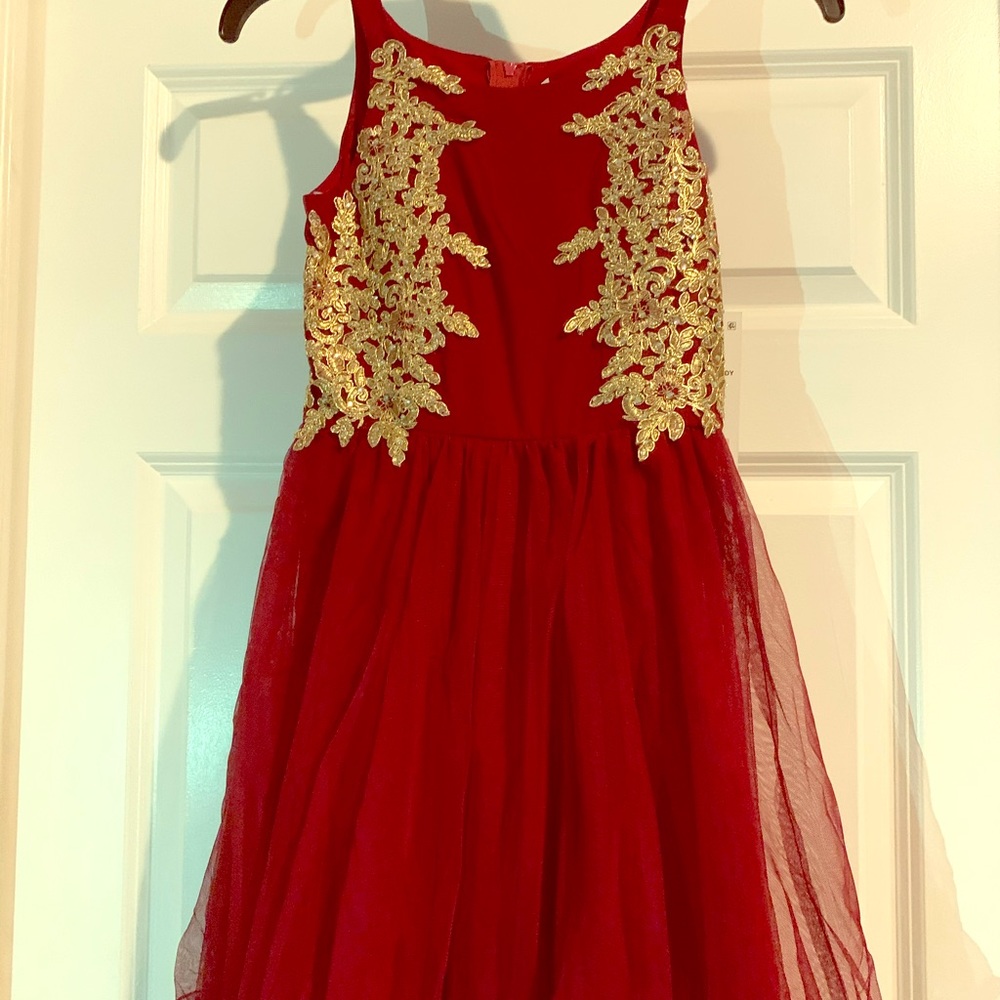 Flower girl girl dress